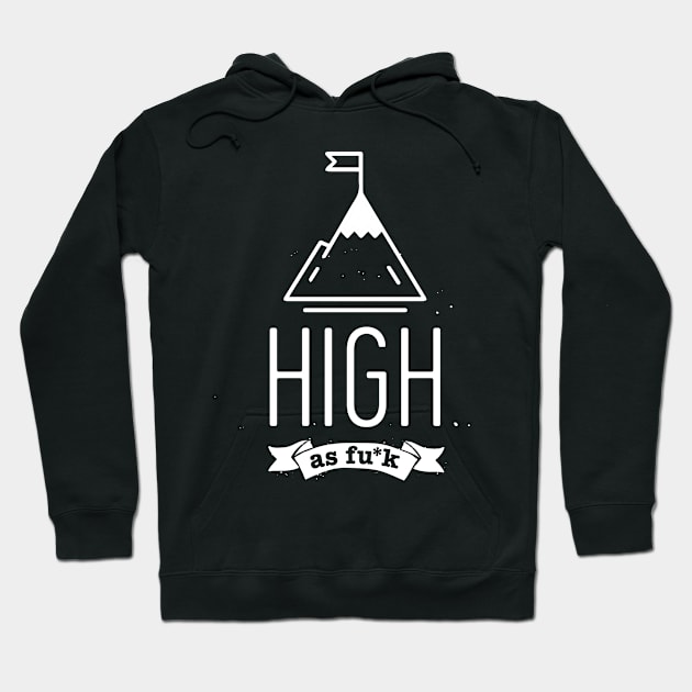 High as a Mountain (and more) Hoodie by PerttyShirty